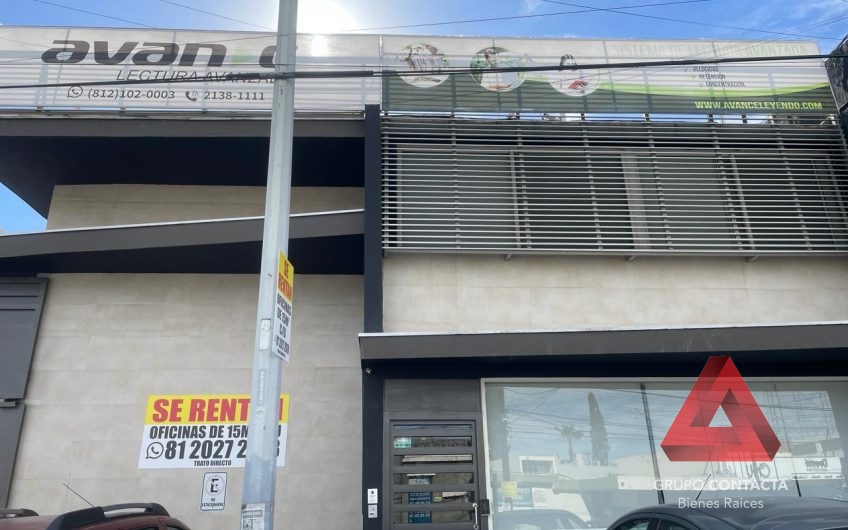 OFICINAS EN RENTA COLONIA VISTA HERMOSA MONTERREY N.L.