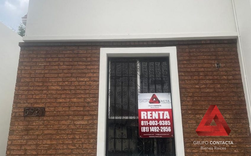 CASA EN RENTA COLONIA MITRA DORADA MONTERREY NUEVO LEÓN
